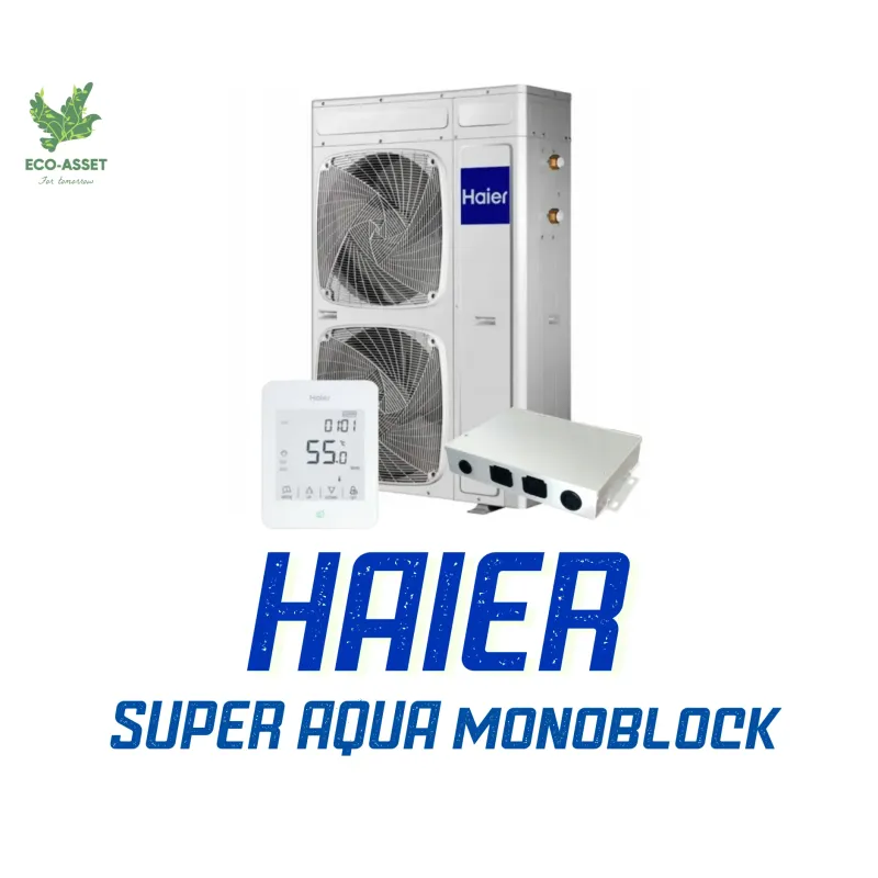 Heat pump monoblock Haier Super Aqua 11 kW AU112FYCRA(HW)