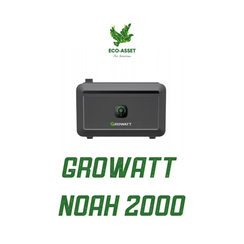 Growatt NOAH 2000 – mobilný batériový/balkónový systém