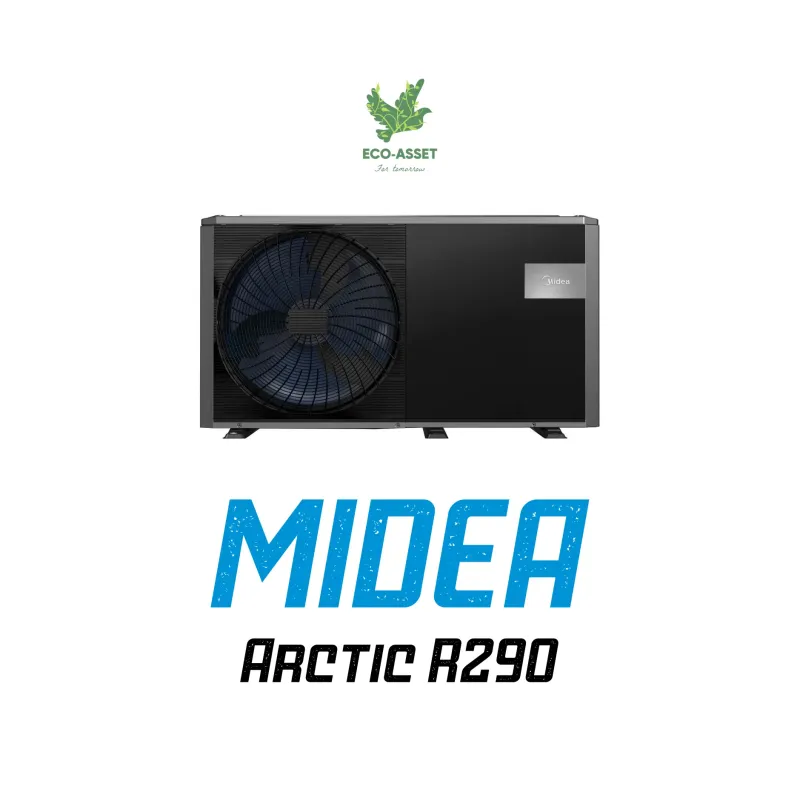 Monoblock-Wärmepumpe Midea M-Thermal ARCTIC V14WD2N7-E30