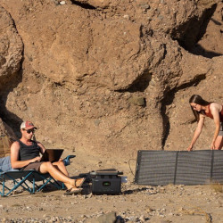 Mobilny zestaw GROWATT INFINITY 1500 + GROWATT PANEL 200W